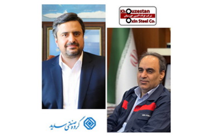نشست مدیران عامل فولاد اکسین و گروه صنعتی سدید با محوریت تأمین ورق لوله‌های خطوط انرژی کشور 