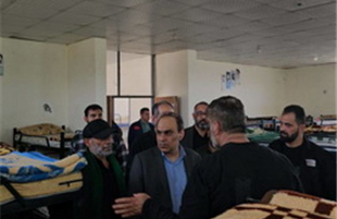 بازدید مدیرعامل فولاد اکسین از اردوگاه خدمت‌رسانی به زوار اربعین