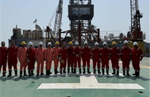 بازدید میدانی مدیرعامل پترو ایران از دکل دریایی DCI2 در فاز ۱۵ پارس جنوبی