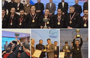 رتبه نخست پتروشیمی شهید تندگویان در رقابت‌های ورزشی بالای ۴۵ سال هلیدینگ خلیج‌فارس
