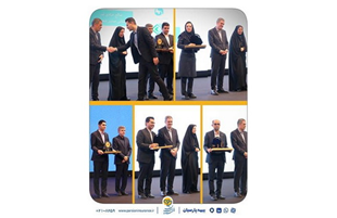 درخشش همکاران بیمه پارسیان در همایش بیمه و توسعه