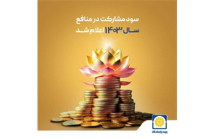 سود مشارکت در منافع سال ۱۴۰۳ بیمه پاسارگاد اعلام شد