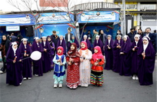 حضور گسترده مدیران و کارکنان بانک رفاه کارگران در راهپیمایی ۲۲ بهمن