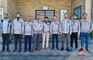 بازدید کارکنان واحد پشتیبانی صبانور از مجتمع‌های تولیدی اسدآباد و شهرک