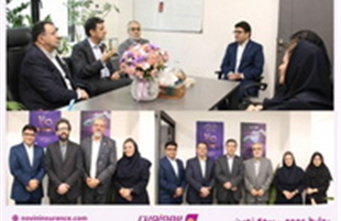 بازدید مدیرعامل و هیئت‌مدیره بیمه نوین از روابط‌عمومی؛ تأکید بر نقش استراتژیک در توسعه اعتماد و برند   